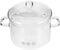 Clear Glass Pot Glass Saucepan with Cover and Handles Clear Cooking Pot Simmer Pot Pan Glass Cookware for Pasta Noodle Soup Milk 1500ml Glass Sauc...