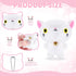 9 Pieces Mini Cat Plush Stuffed Animals Bulk Cute Small Stuffed Kitten Soft Cats Doll Plush Toys Hanging Pendant Ornament For DIY Keychain Birthda...