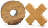 BSIRI Tic Tac Toe Wooden Board Games (Only X-O Pieces)- Unique Gifts, Fun Gifts for Kids and Adults and Use as Living Room Rustic Table Decor Idea...