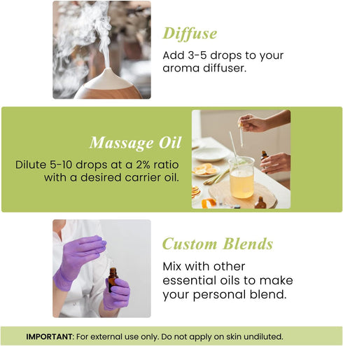 Handcraft Blends Lemongrass Essential Oil - 100% Pure and Natural - Premium Grade Essential Oil for Diffuser and Aromatherapy - 0.33 Fl Oz...
