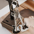 mdgfge Punk Music Guitar Keychain Musical Instrument Star Cute Bass Keyring Electric Guitar Key Rings Key Holder Pendant for Women Men Music Lover...
