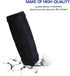 LTGEM Silicone Case Cover for JBL Charge 4 Speaker,Travel Protective Carrying Gel Soft Skin, Waterproof Rubber Pouch with Shoulder Strap(Black)...