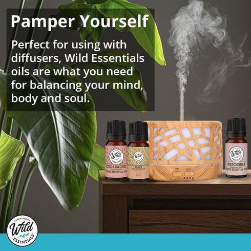Wild Essentials Lemongrass 100% Pure Essential Oil - 10ml, All Natural, No additives...