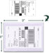 6''x9'' Clear Packing List Envelopes, Top Loading Shipping Label Envelopes Pouches, Adhesive Shipping Label Sleeves/Mailing Pouches for Shipping (...