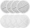 8 Pack Spinwave Mop Pads Compatible with Bissell Spinwave 2039A 2124: 4 Soft Pads 4 Scrubby Pads for Hardwood Floor Cleaning - 8.26 Inch Spin Repl...