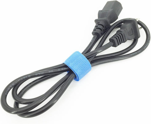 Pasow 50pcs Cable Ties Reusable Fastening Wire Organizer Cord Rope Holder 7 Inch (Sky Blue)...