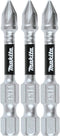Makita E-00767 Impact XPS™ #1 Phillips 2" Power Bit, 3/pk...