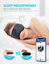 Sleep Headphones Wireless Bluetooth, TOPOINT Eye Mask for Sleeping with Microphone Handsfree, Silk Sleep Mask for Side Sleepers Men Women (Black)...