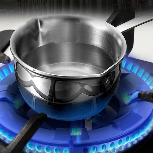 Mini Hot Oil Pan Mini Sauce Pan Mini Pan 3 in 1 Non Stick Pan Small Sauce Pan Handy Pan Mini Saucepan Cooking Pot Saucepan with Pour Spout Rice Po...
