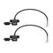 RIIEYOCA USB Female 4pin Bare Wire,USB 2.0 Power Data Cable with Dust Cap DIY Pigtail Cable,for and USB Equipment Installed or Replace Repair...