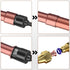 SUNJOYCO 5 in 1 HVAC Repair Tool, 2PCS Air Conditioner Copper Pipe Tube Expander Soft Copper Tubing Swaging Tool Repairing Set, Copper Pipe Swage ...