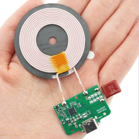 15W Qi Wireless Charger PCBA Circuit Board with Coil Pad Charging...