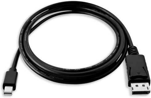 V7 1.8M (6ft) MDP-2-DP Cable, Mini Dislayport to Displayport Black 1.3 DP Cable - V7MDP2DP-6FT-BLK-1N...
