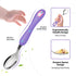 Lehoo Castle Toddler Fork and Spoon, 6pcs Toddler Utensils Kids Silverware, Safety Stainless Steel Toddler Fork Spoon Set, Children Flatware Set, ...