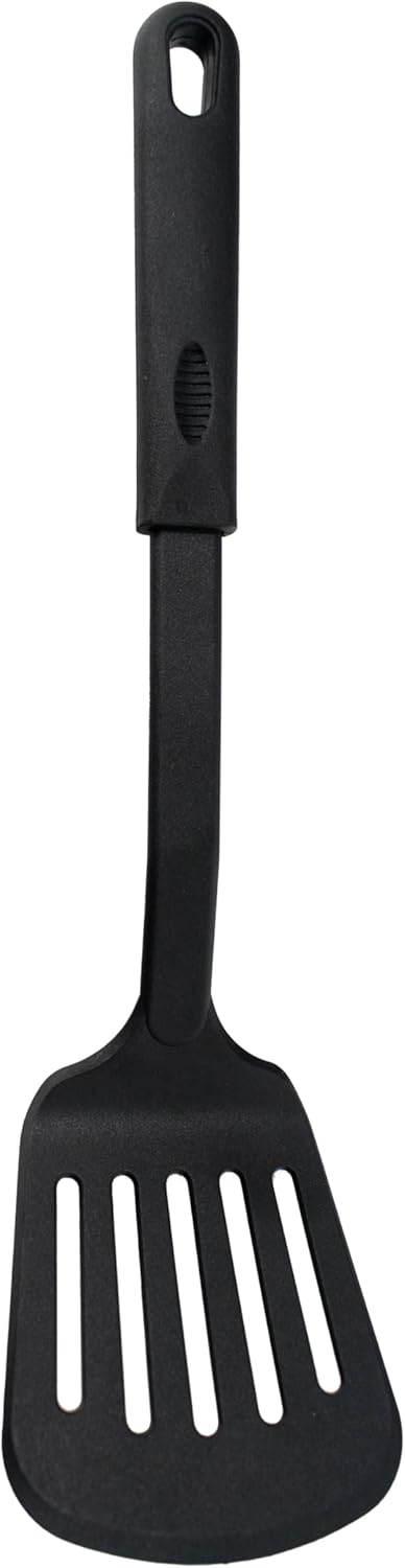 Norpro Nylon Nonstick 13-Inch Slotted Spatula, Black...