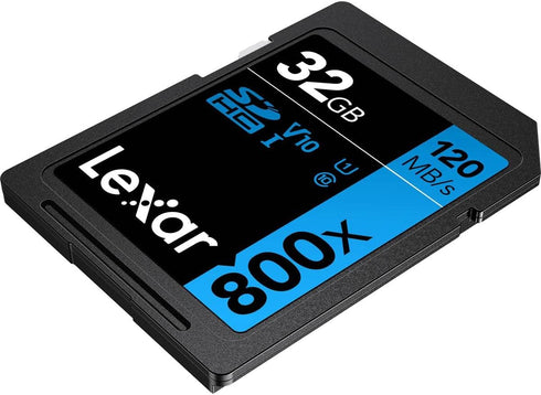 Lexar Blue Series SDHC Memory Card, UHS-I U1 Class 10, 32 GB...