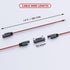 1 Ft - 16 AWG Cable Connector SAE to O-Ring Terminal Harness, 10A, Extension Cord Quick Disconnect for Battery Charger, Car, Motorcycle (10 Pcs wi...