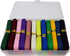 100 Yards 3/8" 1.0CM Soild Grosgrain Ribbon Boutique Gift Wrapping Package Ribbon, DIY Crafts Bow Hair Headband Accessories Assorted Ribbon (3/8" ...