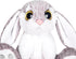 My OLi Plush Toy Bunny, 8.5 inch Stuffed Animal, Tie Dye for Girls Boys Kids, Soft Cuddly Toy for Bedtime, Travel...