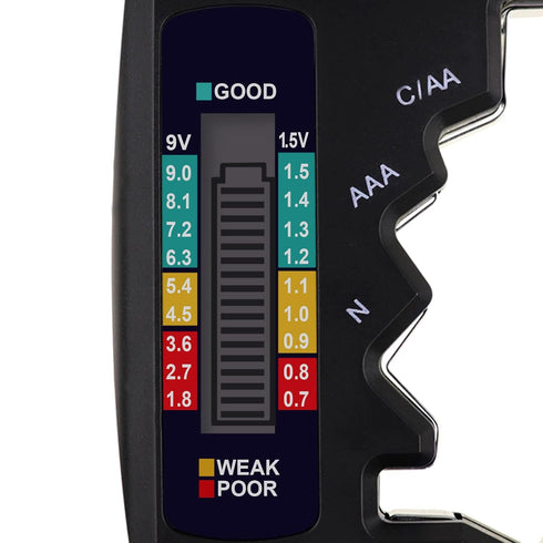 Digital Universal Battery Tester Battery Checker for All Battery C AA AAA D N 9V 6F22 1.5V Button Cell Small Mini Batteries...