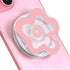 Phone Grip Compatible with MagSafe, Detachable Clear Flower Phone Grip Holder Collapsible, Compatible with Kindle, Smartphone Tablet Cell Phone Ac...