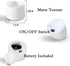 Homemory Pure White Flameless LED Tea Lights Candles, 200+Hour Battery Operated Fake Electric Votive Candles TeaLights for Christmas, DIY Mood Lig...