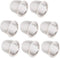 Luxshiny 8Pcs Teapot Tea Strainer Insert Stainless Steel Tea Filter Metal Mesh Infuser Loose Tea Leaves Strainer Replacement for Tea Pot Tea Kettl...
