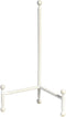 Red Co. Decorative Tripod Plate Stand and Art Holder Easel in White Finish - 11.5" h...