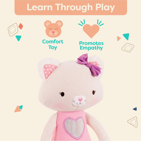 B. toys- B. sofities- 15" Plush Cat- Soft & Cuddly Plush Cat Doll – Stuffed Plush Animal Toy - Washable – Tippy Toes – Cali Cat –18 Months +...