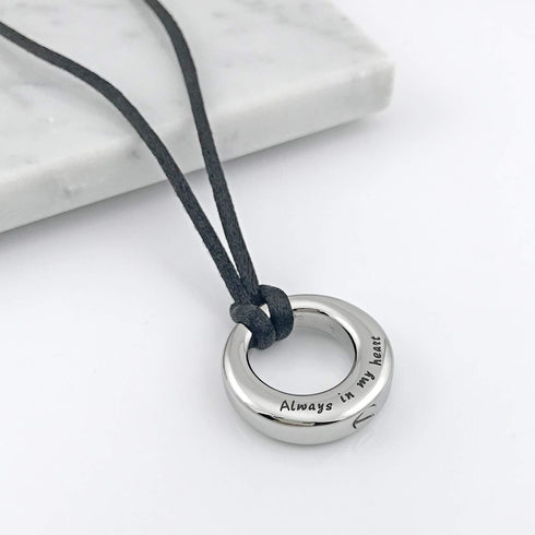 Urn Necklaces for Ashes "Always in My Heart" Ashes Necklace Cremation Jewelry Keepsake Holder Memorial Necklace...