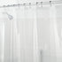 iDesign Vinyl Shower Liner, PVC-Free Curtain with Magnets for Master, Guest, Kids' Bathroom, Bathtub, Long, Clear...