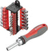 INTERTOOL 31-Piece Ratchet Screwdriver Set, SAE & Metric, Multi-Bit & Socket, All in OneRepair Tool VT08-3374...