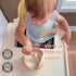 Ginbear Silicone Bibs for Babies, Waterproof Baby Feeding Bibs with Food Catcher Pocket, Adjustable Silicon Bibs for Toddlers (Dark Sage/Almond)...