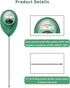 Soil Moisture Meter, Soil Moisture Monitor for House Plants, Soil Hygrometer Moisture Sensor for Indoor & Outdoor, Garden, Farm, Lawn Plant Care, ...