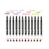 DNM Cat Eye Makeup Waterproof Neon Colorful Liquid Eyeliner Pen Make Up Comestics Long-lasting Black Eye Liner Pencil Makeup Tools (green)...