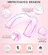 Mouth Guard for Grinding Teeth, 4 Pack Moldable Teeth Guard at Night Sleep Jaw Clenching & Bruxism, Ventilated Teeth Grinding Guard Box with 5X Ma...