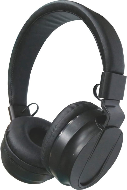 Cushion Stereo Headphones w/Vol Cntrl - Stereo - Black - Mini-Phone - Wired - 32 Ohm - 20 Hz 20 kHz - Over-The-Head - Binaural - Circumaural - 5.9...