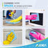 AIDEA Microfiber Cleaning Cloths-24PK, Soft Absorbent Cleaning Rags, Lint-Free Streak-Free Microfiber Cloth for House, Kitchen, Car, Window, Gifts...