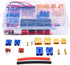 Readytosky XT60/XT90/EC3/EC5/T-Plug Male&Female Connector Adapters Kit+14AWG Silicone Wire+Shrink Tubings for RC ESC Motor Lipo Battery(70PCS)...