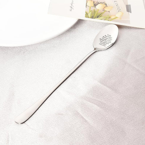 Friendship Spoon Gifts for Best Friend Anniversary Birthday Gift for Friends Friend Wedding Graduation Gifts for Bestie Engraved Stainless Steel S...