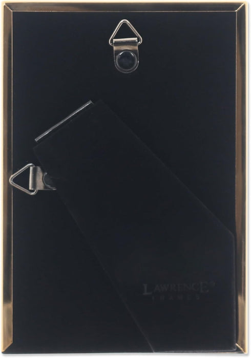 Lawrence Frames 670046 4x6 Simply Gold Metal Picture Frame...