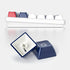 GTSP 150-Keys ASA Profile Keycaps Double Shot PBT Keycap 75 Percent ISO/ANSI Layout for 108 104 87 82 68 61 MX switches Mechanical Keyboard(Snow A...