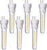 DGE S14 Replacement LED Bulb 6 Pack Replacement String Light Bulbs 1.5 Watt LED Replacement Light Bulb, Shatter-Proof and Waterproof IP65...