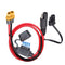10AWG SAE to XT60 Connector Extension Cable,with 15A Protection Fuse for Safety,SAE Plug XT60 Female Adapter Charger Solar Panel Cable for Solar G...