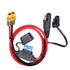 10AWG SAE to XT60 Connector Extension Cable,with 15A Protection Fuse for Safety,SAE Plug XT60 Female Adapter Charger Solar Panel Cable for Solar G...