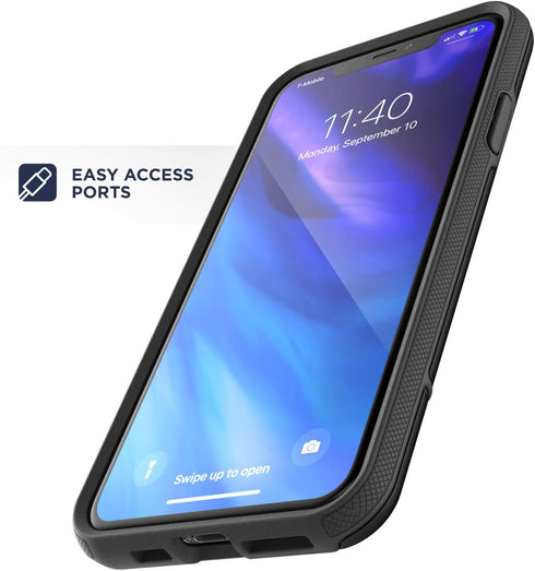 ENCASED Rebel Armor for iPhone 11 Case - Ultra Protective Heavy Duty Rugged Cover (Black)...