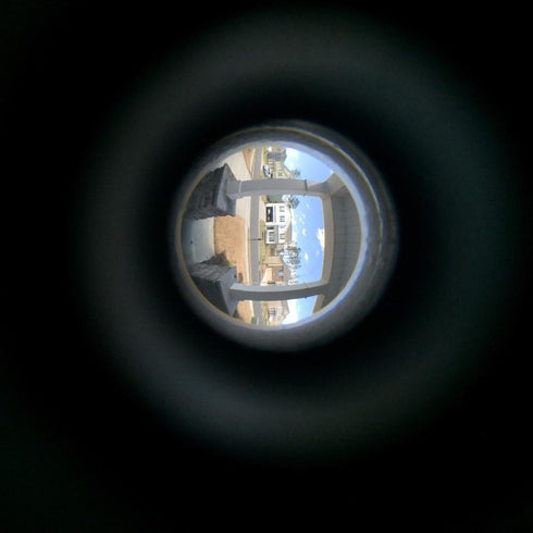 Sumnacon Safety Door Viewer,Solid Brass 220-degree Door Viewer/Peephole with Heavy Duty Rotating Privacy Cover for 1-3/8" to 2-1/6" Doors, Durable...
