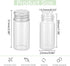 30Pcs 10ml Glass Vials with Aluminium Cap, Small Clear Glass Bottles, Sample Bottle with Screw Caps...