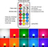 LED Light Bulbs 70W Equivalent, RGB Color Changing Light Bulb, 2 Moods/Memory/Sync/Dimmable, A19 E26 Screw Base, Timing Remote Control Included (P...