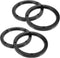 GLEAVI 2 Pairs Plastic Horn Gasket Abs Speaker Spacers Plastic Washers Auto Speaker Adapter Ring Speakers for Vehicles Speaker Spacers Doss Speake...